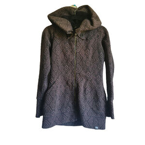 Women's Tonia Debellis Brown Jacket Size S